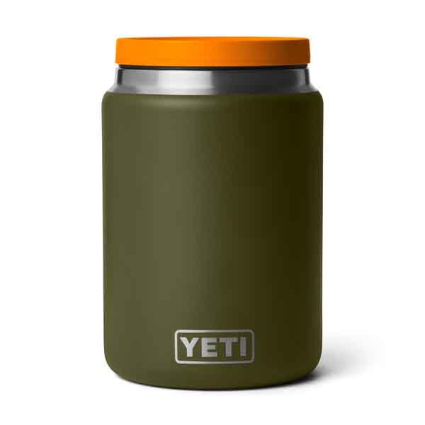 Yeti Rambler Food Jar 24oz Olive/King Crab Orange
