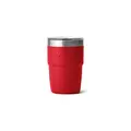 Yeti 8oz Stackable Cup Rescue Red back