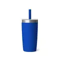 Yeti 10oz Tumbler Royal Blue Back With Straw