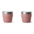 Yeti 4oz Stackable Cups Sandstone Pink front