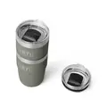 Yeti 8oz Ceramic Lining Stackable Cup Pampa Green Stacked Top View