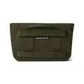 Yeti Sidekick Dry 3L Waterproof Gear Case Olive/King Crab Orange back
