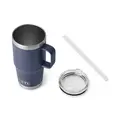 Yeti 25oz Straw Mug Navy parts