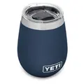 Yeti Wine Tumbler 10oz Navy top down