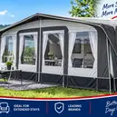 Full caravan awnings for touring and seasonal use
