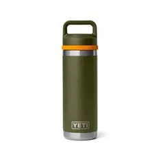 Yeti 18oz Chug Bottle Olive/ King Crab Orange