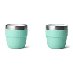 Yeti 4oz Stackable Cups Seafoam Back