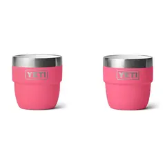Yeti 4oz Stackable Cups Tropical Pink Front