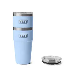 Yeti 20oz Stackable Cup Big Sky Blue stacked
