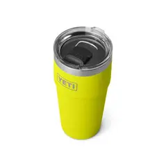 Yeti 20oz Stackable Cup Firefly Yellow sides