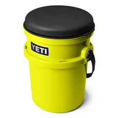 Yeti Loadout Bucket Swivel Seat Black on a bucket