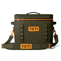 Yeti Hopper Flip 18 Olive/King Crab Orange strap