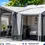 Caravan awning annex extension for additional space