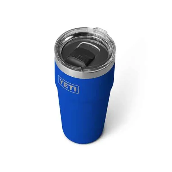 Yeti 20oz Stackable Cup Royal Blue Top View