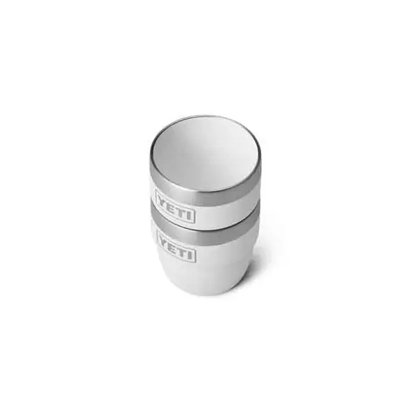 Yeti 4oz Stackable Cups White stacked