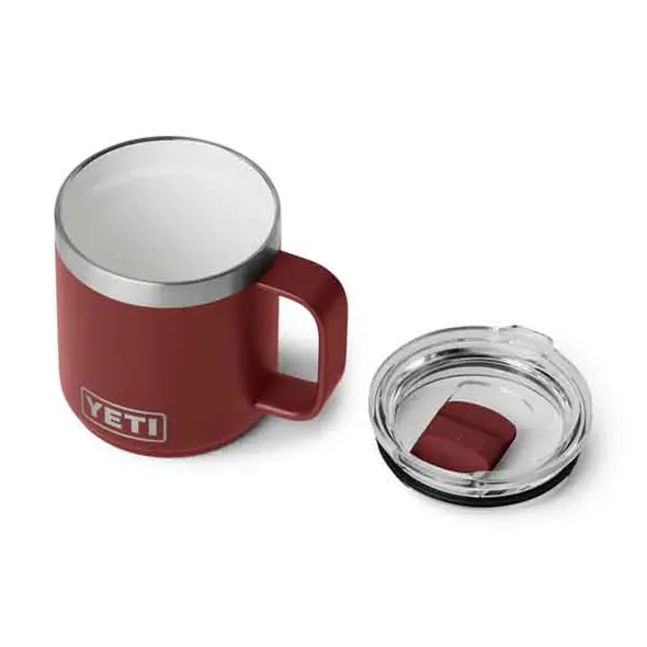 Yeti 10oz CL Mug Stag Red Open