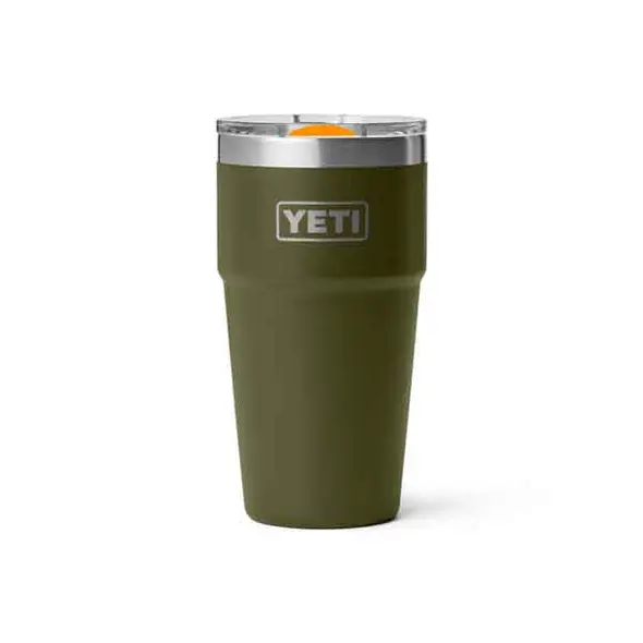 Yeti 20oz Stackable Cup Olive/King Crab Orange