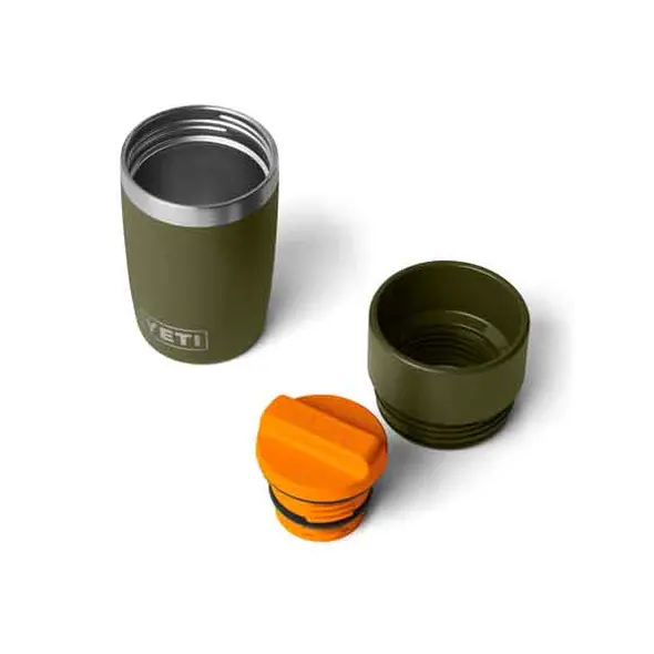 Yeti 8oz Travel Bottle Olive/King Crab Orange parts